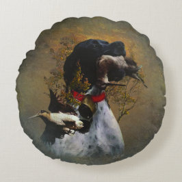 Cojín Redondo Puntero en inglés