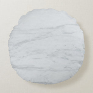 Cojín Redondo Purpurina de textura de piedra de pastel de mármol