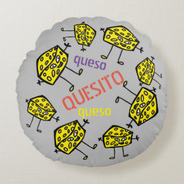 Cojín Redondo queso