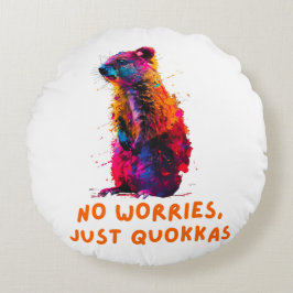 Cojín Redondo Quokka