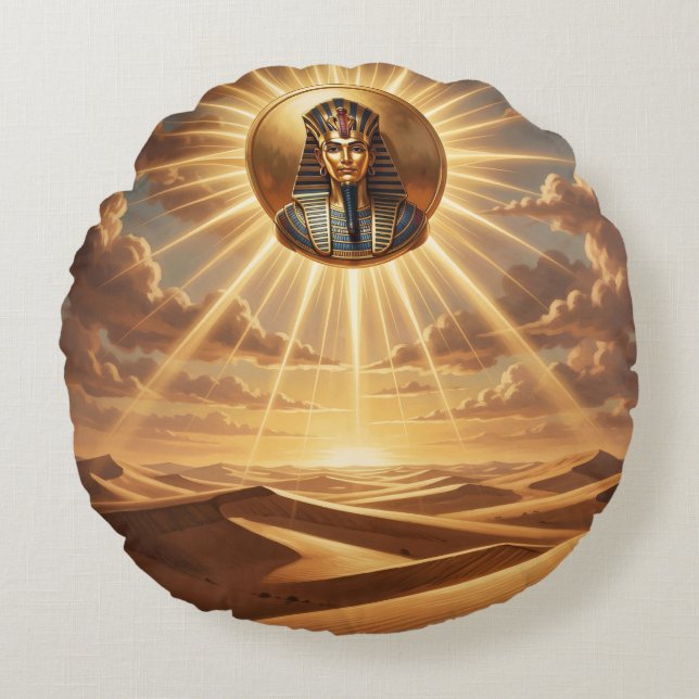 Cojín Redondo Ra – Ägyptischer Sonnengott´5 (Anverso)