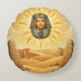 Cojín Redondo Ra – Egyptian Sun God´2