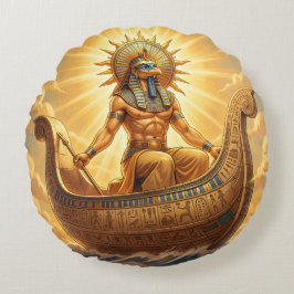 Cojín Redondo Ra – Egyptian Sun God´3´