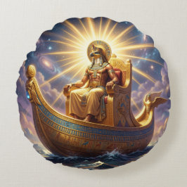 Cojín Redondo Ra – Egyptian Sun God´5
