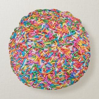 Cojín Redondo Rainbow sprinkles