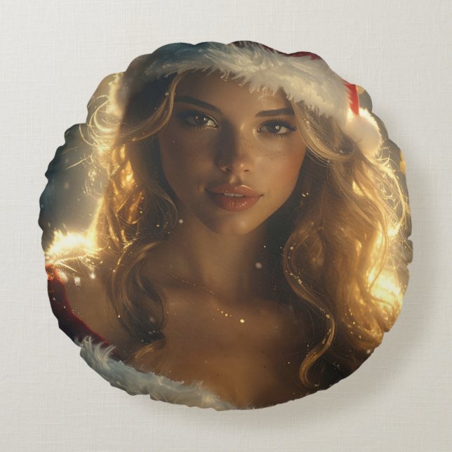 COJÍN REDONDO RAPPY X-MAS (Anverso)