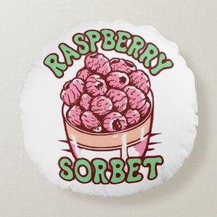 Cojín Redondo Raspberry Sorbet