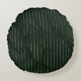 Cojín Redondo Rayas ásperas oscuras sobre el diseño abstracto ma