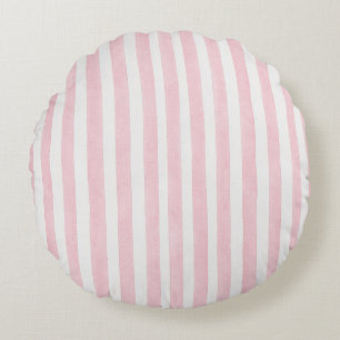 Cojín Redondo Rayo blanco rosa femenino
