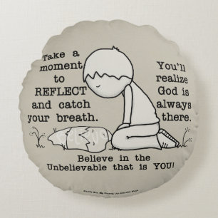 Cojín Redondo Reflejar