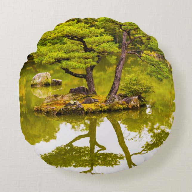 Cojín Redondo Reflexiones (Anverso)
