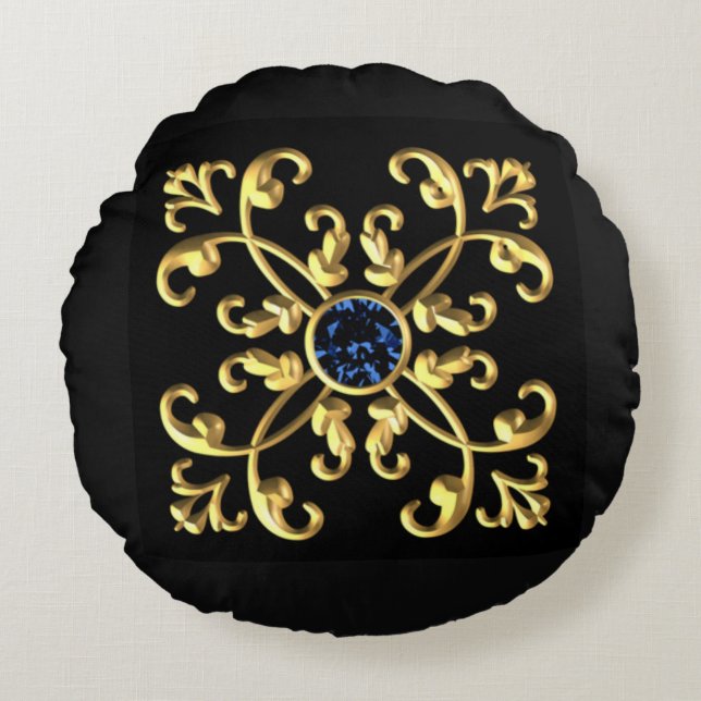 Cojín Redondo Regalía (Anverso)