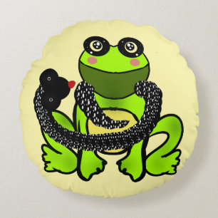 Cojín Redondo Regalo de amistad personalizado