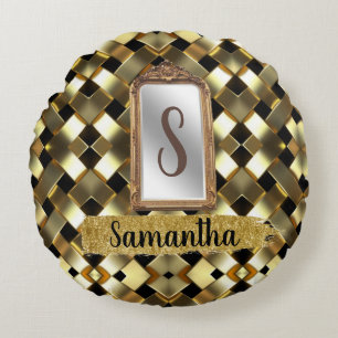 Cojín Redondo Regalo De Cumpleaños Personalizado Para Esposa, Am