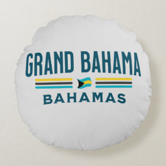 Cojín Redondo Regalo de souvenirs de Bahamas: Gran Independencia