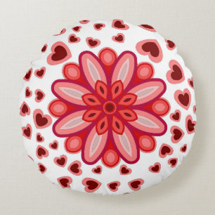 COJÍN REDONDO REGALO DEL CORAZÓN DE AMOR