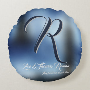 Cojín Redondo Regalo personalizado de inauguración de casa famil