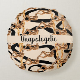 Cojín Redondo Regalo personalizado para cumpleaños, novia, Boda