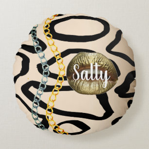 Cojín Redondo Regalo personalizado para cumpleaños, novia, Boda