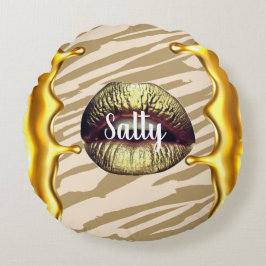 Cojín Redondo Regalo personalizado para cumpleaños, novia, Boda