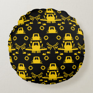 Cojín Redondo Regalos de barcos estrechos británicos