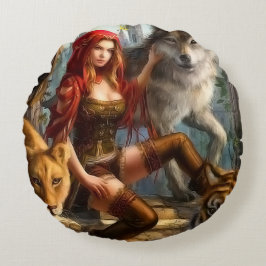 Cojín Redondo Reina de los monstruos