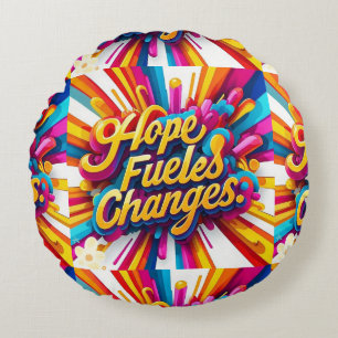 Cojín Redondo "Renacimiento de las almas"