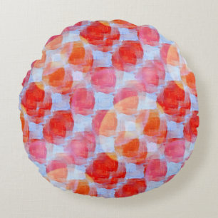 Cojín Redondo Resplandor del fondo de la textura del diseño