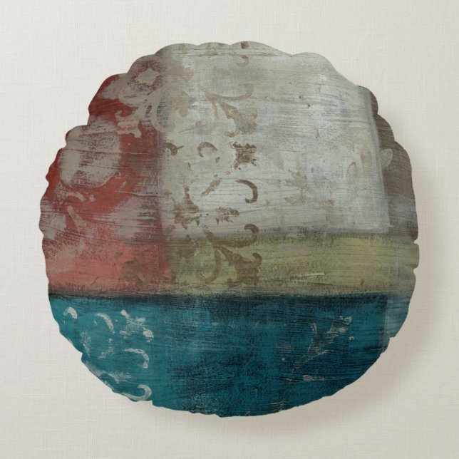 Cojín Redondo Resumen del patrimonio I (Anverso)