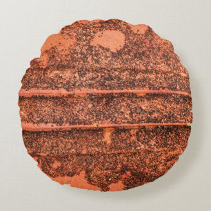 Cojín Redondo Resumen textureabstracto de fondo, envejecido, ant