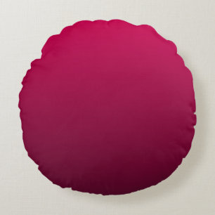 Cojín Redondo Ricos tonos de burgundy rojo púrpura