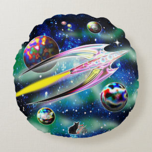 Cojín Redondo Roca de vidrio