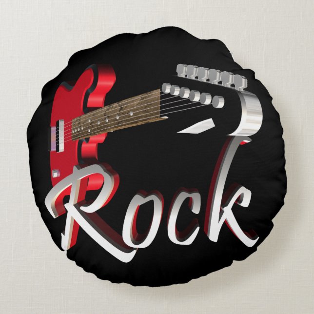 Cojín Redondo Rock (Reverso)