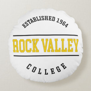 Cojín Redondo Rock Valley College - RVC Golden Eagles
