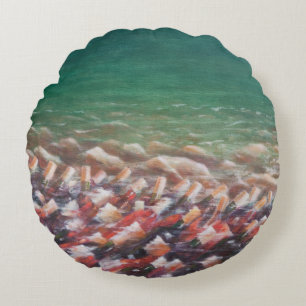 Cojín Redondo Rojo y subió refrescando 2012