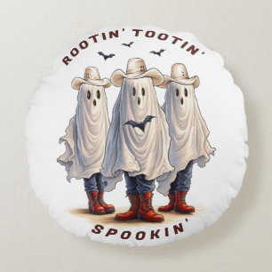 Cojín Redondo Rootin’ Tootin’ Cowboy fantasea Halloween Occident