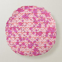 Rosa con corazones rojos