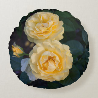 Cojín Redondo Rosas Bouquet