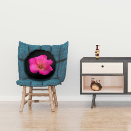 Cojín Redondo Rose aux feutres