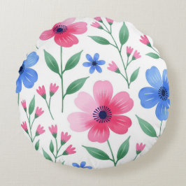 Cojín Redondo  Rosewater Bloom Delight