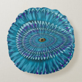 Cojín Redondo Round Jurassic EYE SEE YOU doodle