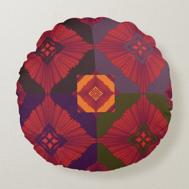 Cojín Redondo Round Pillow (Anverso)