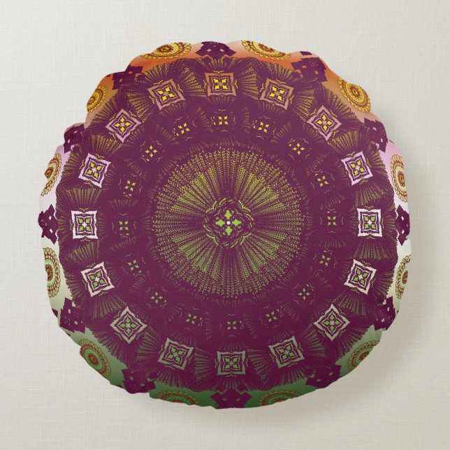 Cojín Redondo Round Pillow (Anverso)