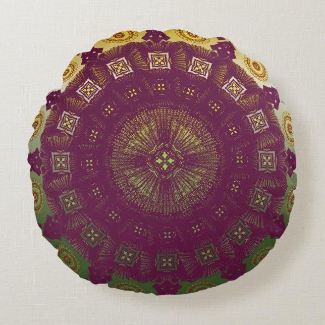 Cojín Redondo Round Pillow (Anverso)