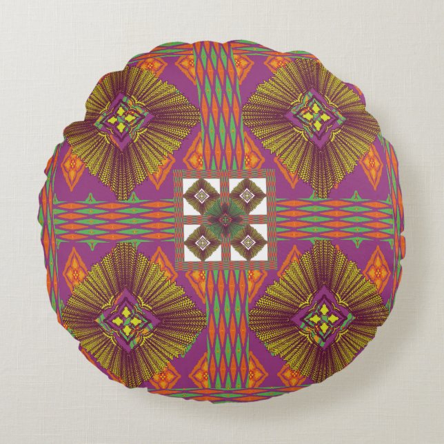 Cojín Redondo Round Pillow (Anverso)