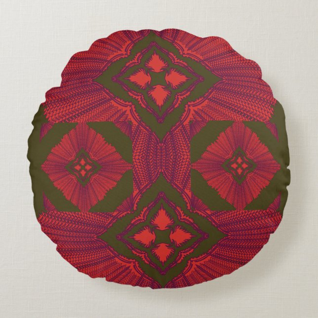 Cojín Redondo Round Pillow (Anverso)