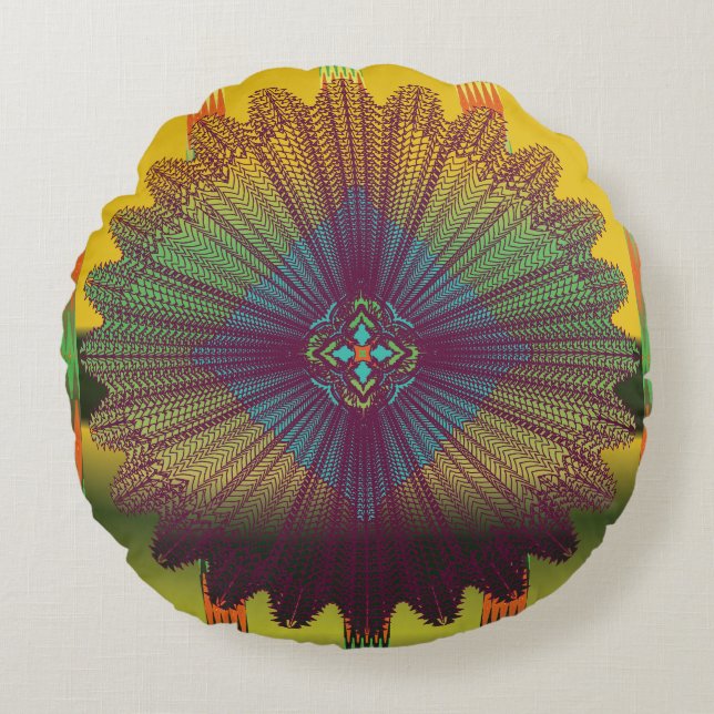 Cojín Redondo Round Pillow (Anverso)