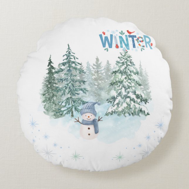 Cojín Redondo Round Pillow (Anverso)