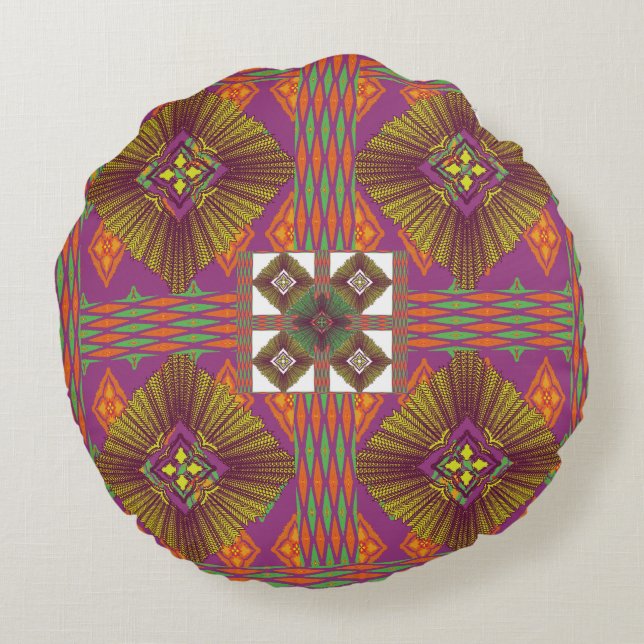 Cojín Redondo Round Pillow (Reverso)