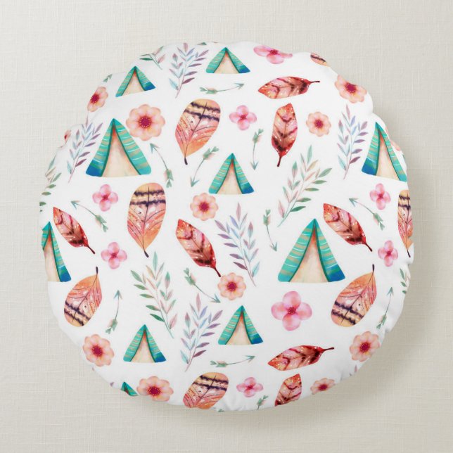 Cojín Redondo Round Pillow design  (Anverso)